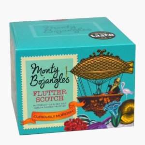 Trufe de ciocolată Flutter Scotch, Monty Bojangles 135g