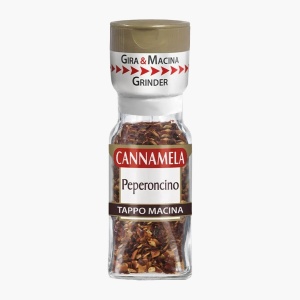 Ardei rosu iute chilli in rasnita de sticla 15g Cannamela