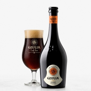 Bere Artizanala Italiana Birra Giulia Ovest Ambrata 750ml