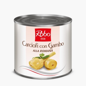 Carciofi alla Romana, anghinare cu pulpa, Robo 2400g