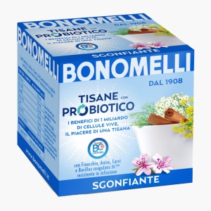 Ceai Digestiv Probiotic cu fenicul, anason si chimen infuzie, Bonomelli