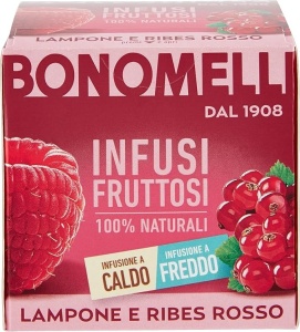 Ceai din plante, zmeura si coacaze rosii, 12 plicuri, Bonomelli - Img 4