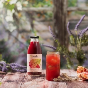Concentrat organic pentru limonada cu stevie, rodie si ceai verde, B-FRESH 1L - Img 2