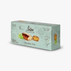 Cozonac cu struguri Filone, Loison 500g