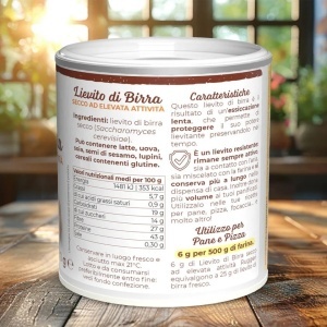 Drojdie uscată activă pentru pâine și produse de panificație – 100 g - Img 2