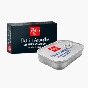 File de ansoa din Marea Cantabrica in ulei de masline ROBO 50g