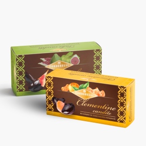 Fructe confiate in ciocolata, Condorelli 80g