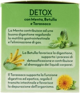 Infuzie de ceai detox, Bonomelli 32g - Img 4