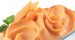 Inghetata de pepene galben, Melone, sorbet vegan, Antica Gelateria del Corso, vascheta 2.690g - Img 2