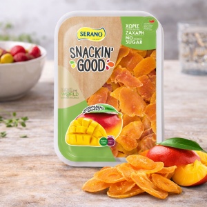 Mango deshidratat fără zahăr adăugat Serano 120g - Img 2