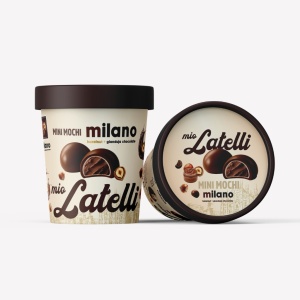 Mini Mochi Chocolate Hazelnut Crush Milano Mio Latelli 160g