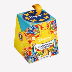 Mini Panettone cu crema de limoncello, Vergani 100g - Img 2