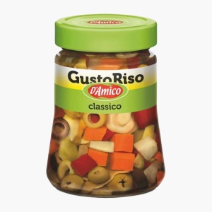 Mix de legume pentru orez, fara gluten, D'Amico 290g