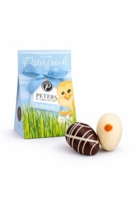 Oua de ciocolata Easter Truffle Blue Selection Peters 25g - Img 2