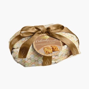 Panettone Colomba cu caramel sarat si caise confiate, Condorelli 750g