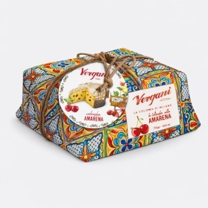 Panettone cu Cirese Negre Sicilia, Vergani 750g - Img 2