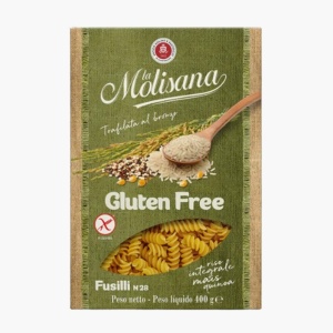 Paste Fara Gluten Fusilli No28, Molisana 400g