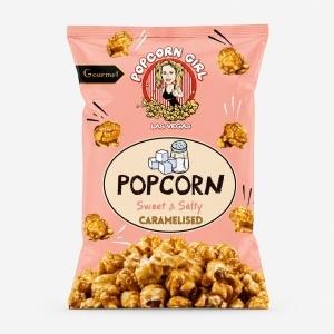 Popcorn glazurat dulce si sarat, Serano 90g