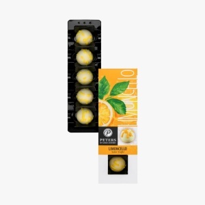 Praline artizanale cu Limoncello si ciocolata alba Peters 62g