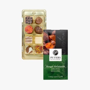 Praline Artizanale Nougat Festive Peters 100g