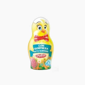 Puisor de ciocolata cu surprize, fara gluten, Dolfin 80g