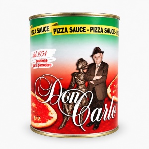 Sos de pizza aromatizat, Don Carlo 4100g