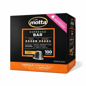 Cafea capsule compatibile Nespresso Bar Caffe Motta (100 buc/cutie)