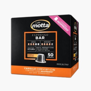 Cafea capsule compatibile Nespresso Bar Caffe Motta (50 buc/cutie)