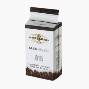 Cafea macinata Miscela d'Oro Gusto Ricco 250 g - Img 2