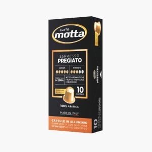 Cafea Macinata Pregiato - Capsule compatibile Nespresso Motta (10 buc/cutie) - Img 1