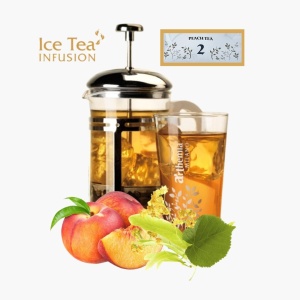 Ceai rece infuzie Peach Ice Tea Arthemia 18 plicuri (30g/plic)