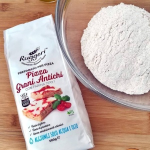 Faina pentru Pizza cu Cereale Antice Tip 1 Ruggeri 500g (preparat complet) - Img 2