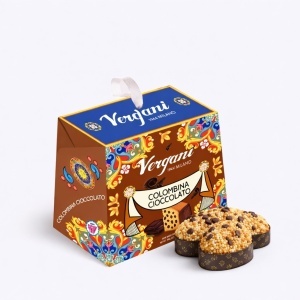 Mini Panettone Colomba cu ciocolata, Vergani 100g