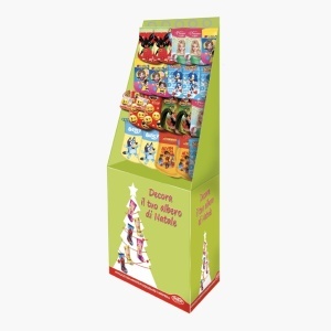 Mini Șosete de Crăciun cu dulciuri și surpriză, diverse personaje, Dolfin 50g - Img 3