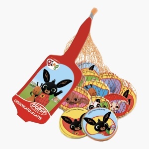 Monede de ciocolata cu lapte, fara gluten, Dolfin 45g - Img 3