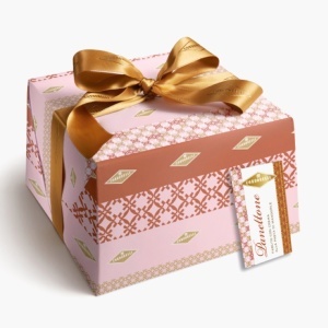 Panettone cu cremă de migdale și glazură crocantă de fistic, Condorelli 1kg