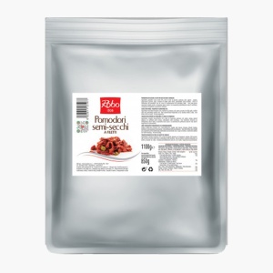 Rosii semi uscate feliate in ulei de floarea soarelui 1100g, Robo
