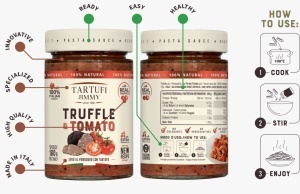 Sos Trufe Si Rosii Tartufi Jimmy 180g - Img 2