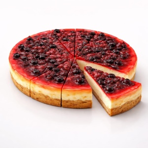Tort cheesecake cu fructe de padure prefeliat, Effepi 1450g