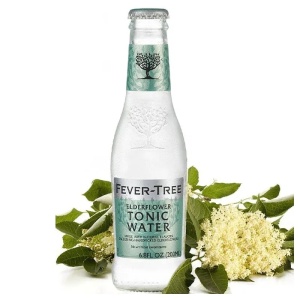 Apa tonica de flori de soc Elderflower, FEVER TREE 200ml - Img 2