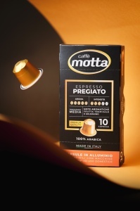 Cafea Macinata Pregiato - Capsule compatibile Nespresso Motta (10 buc/cutie) - Img 2