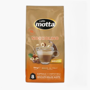 Capsule compatibile Dolce Gusto Nocciolino Motta (8 buc)