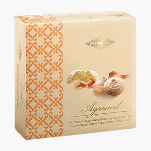 Fursecuri Agrumi asortate cu migdale si fructe, fara gluten, Condorelli 250g