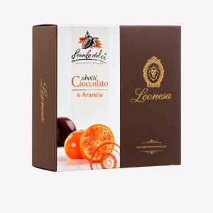 Golden Tangerine Portocala in ciocolata neagra, Laurence 160gr
