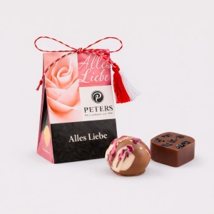 Mărțișor Dulce Cu 2 Praline Premium Blossom Peters 25g - Img 4