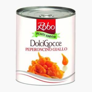 Mini ardei dulci lacrima galbeni DolciGocce Decor Robo 780g - Img 1