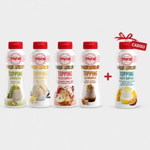 Pachet Promo cu 5 Arome de Topping Toschi (5 x 200g)
