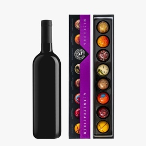 Praline Artizanale Premium Ciocolata Purple Peters 90g - Img 3