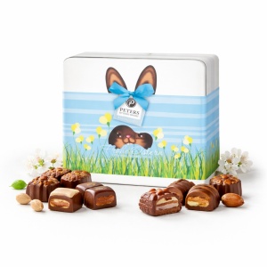 Praline de ciocolata cutie metalica Blue Peters 170g - Img 2