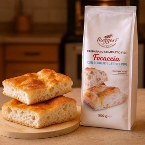 Preparat pentru Focaccia, Ruggeri 500g - Img 2